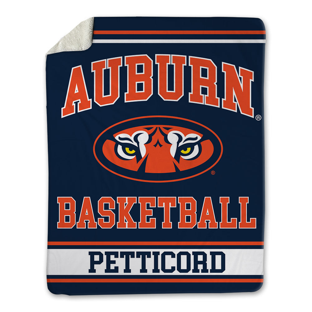 Auburn - NCAA Women's Basketball : Mya Petticord - Blanket-0