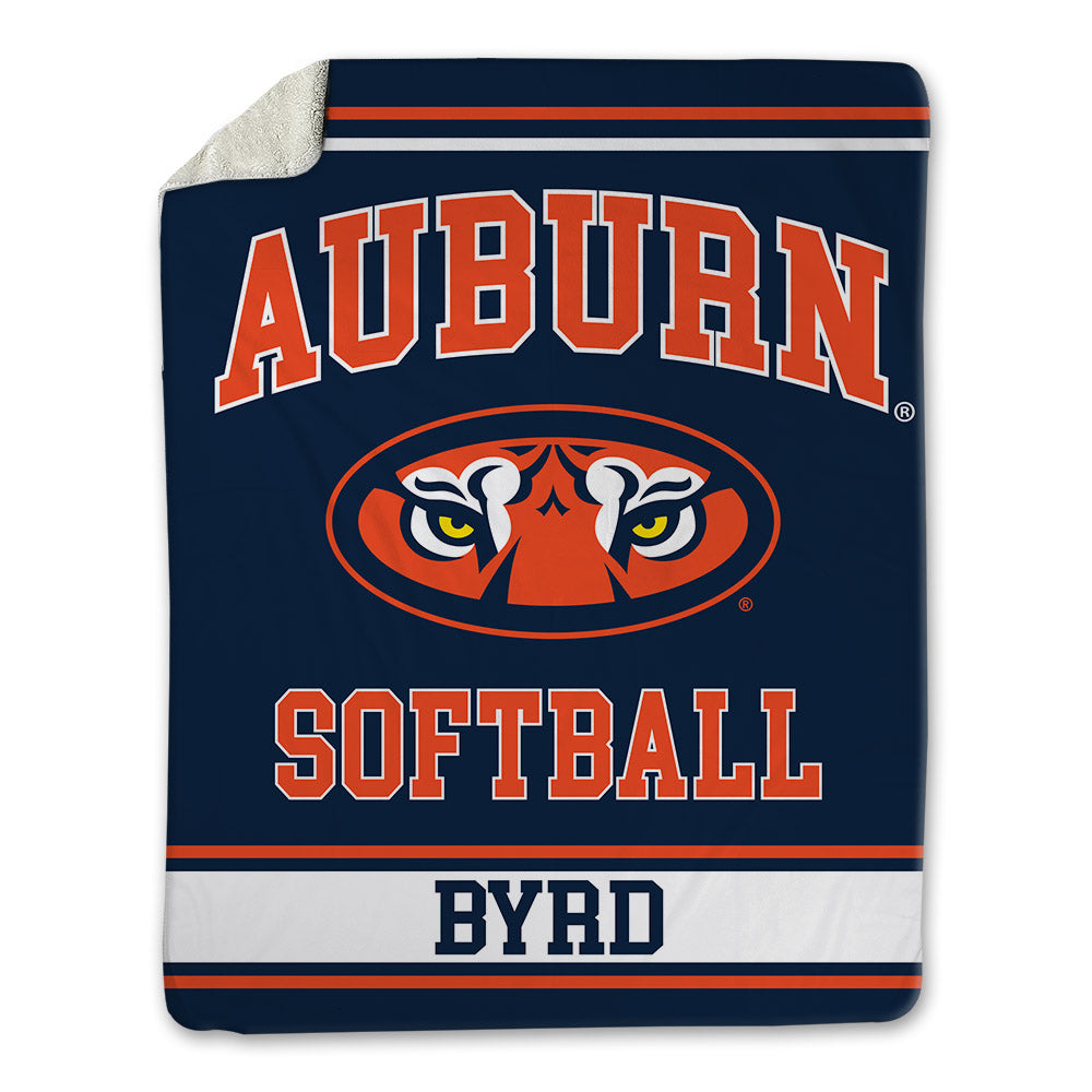 Auburn - NCAA Softball : Leah Byrd - Blanket-0