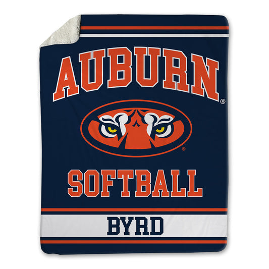 Auburn - NCAA Softball : Leah Byrd - Blanket-0