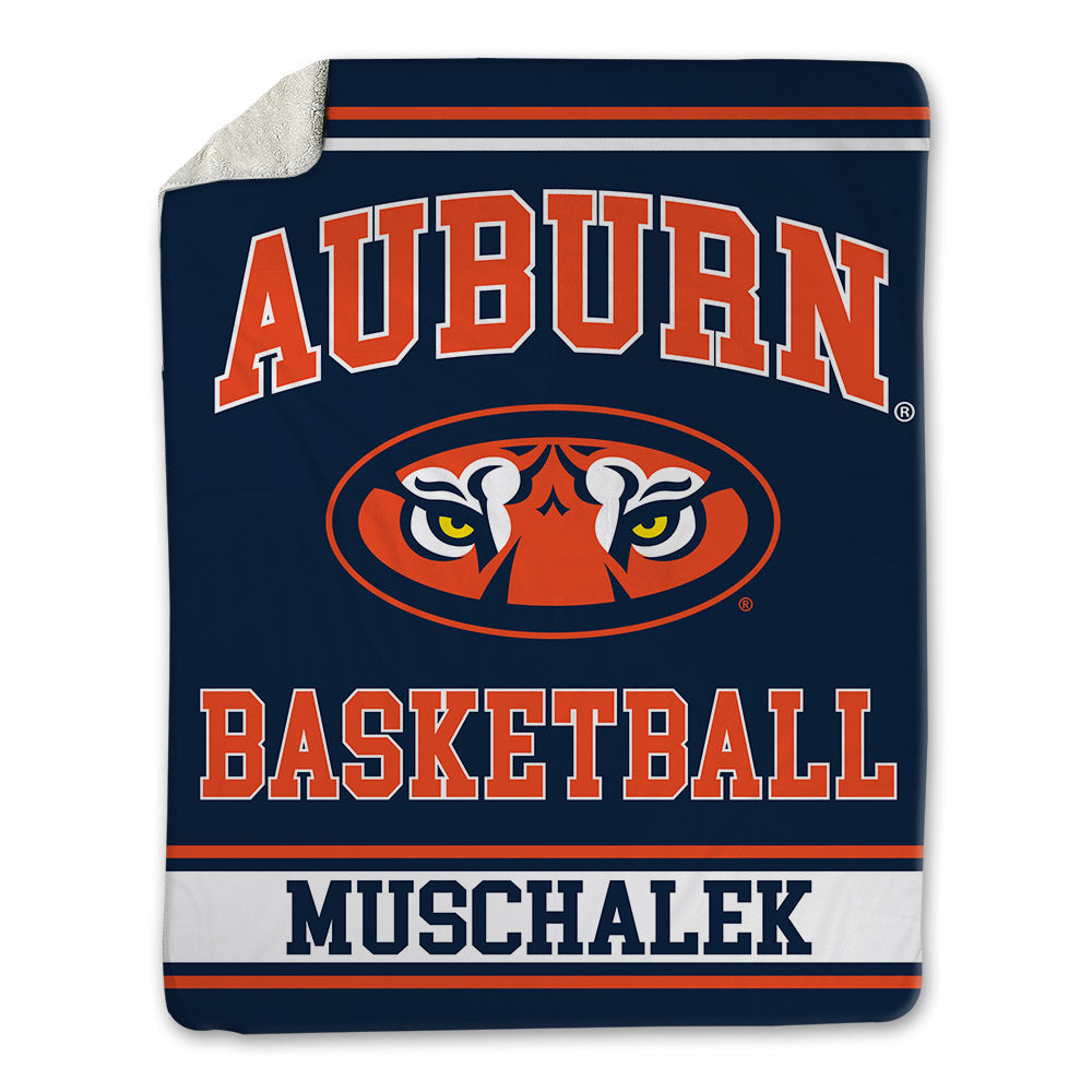 Auburn - NCAA Men's Basketball : Blake Muschalek - Blanket-0