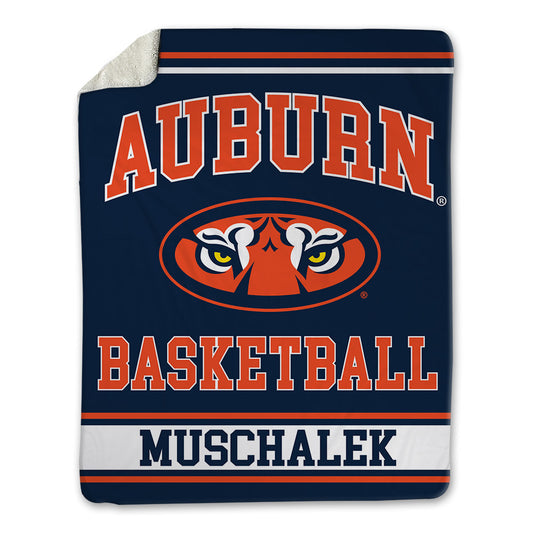 Auburn - NCAA Men's Basketball : Blake Muschalek - Blanket-0