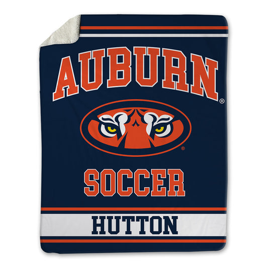 Auburn - NCAA Women's Soccer : Fizz Hutton - Blanket-0