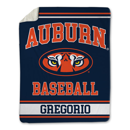 Auburn - NCAA Baseball : Logan Gregorio - Blanket-0