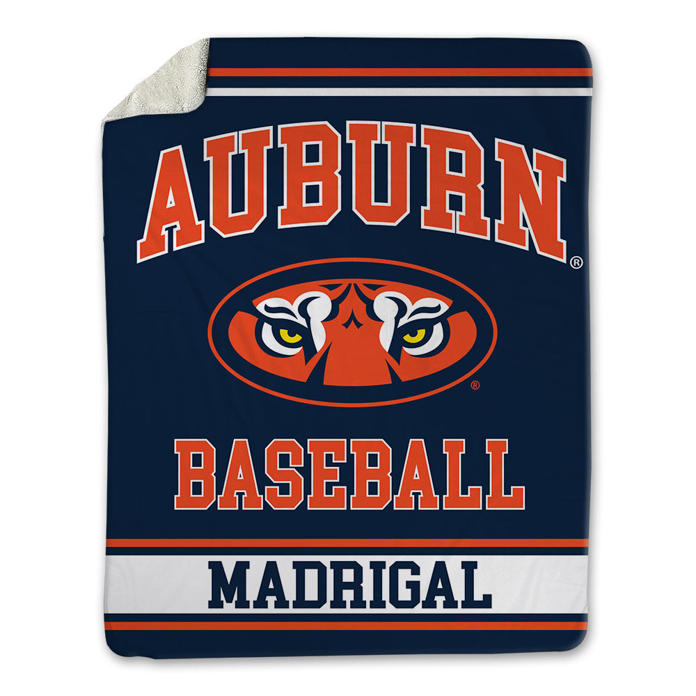 Auburn - NCAA Baseball : Eddie Madrigal - Blanket-0