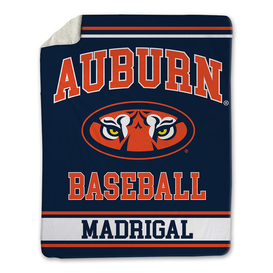 Auburn - NCAA Baseball : Eddie Madrigal - Blanket-0