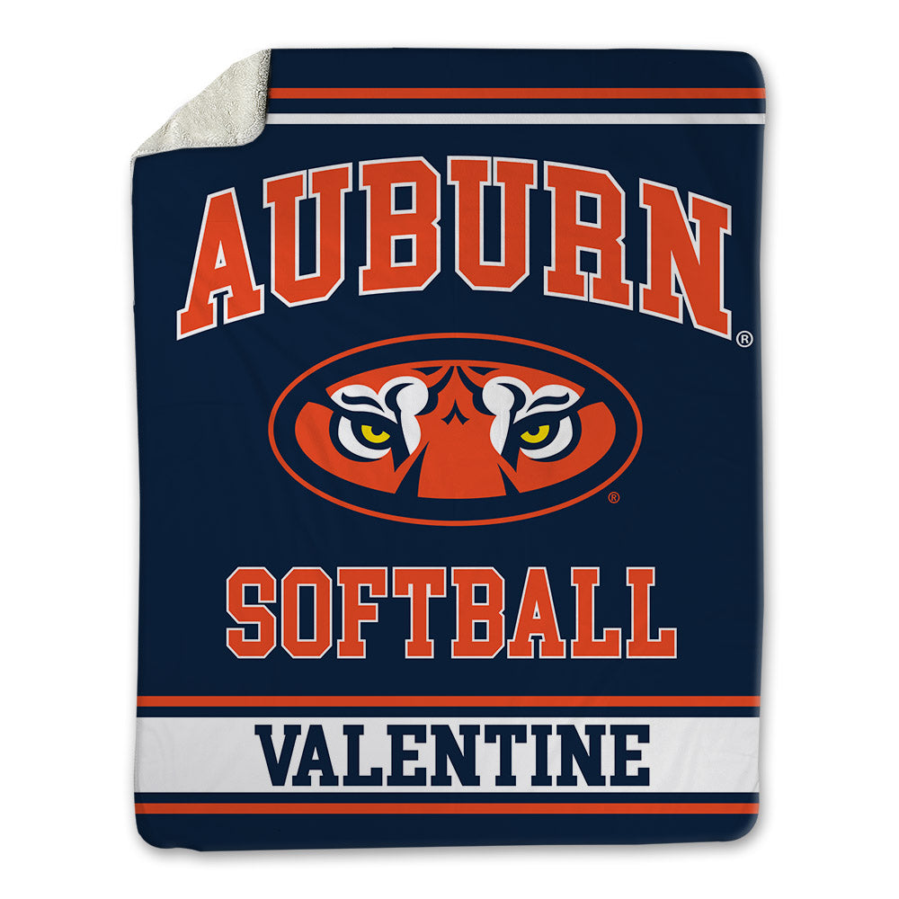 Auburn - NCAA Softball : Peyton Valentine - Blanket-0