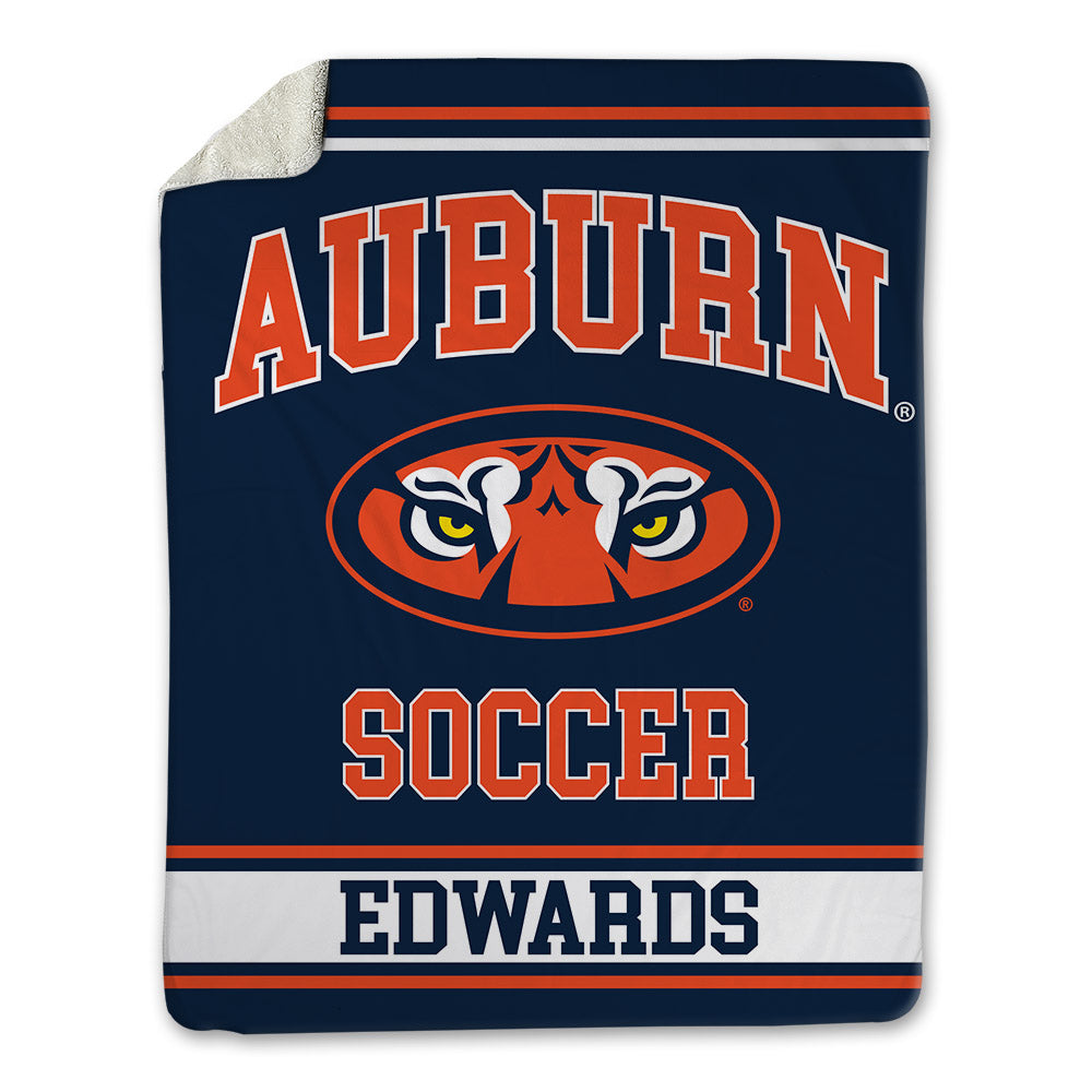 Auburn - NCAA Women's Soccer : Emily Edwards - Blanket-0