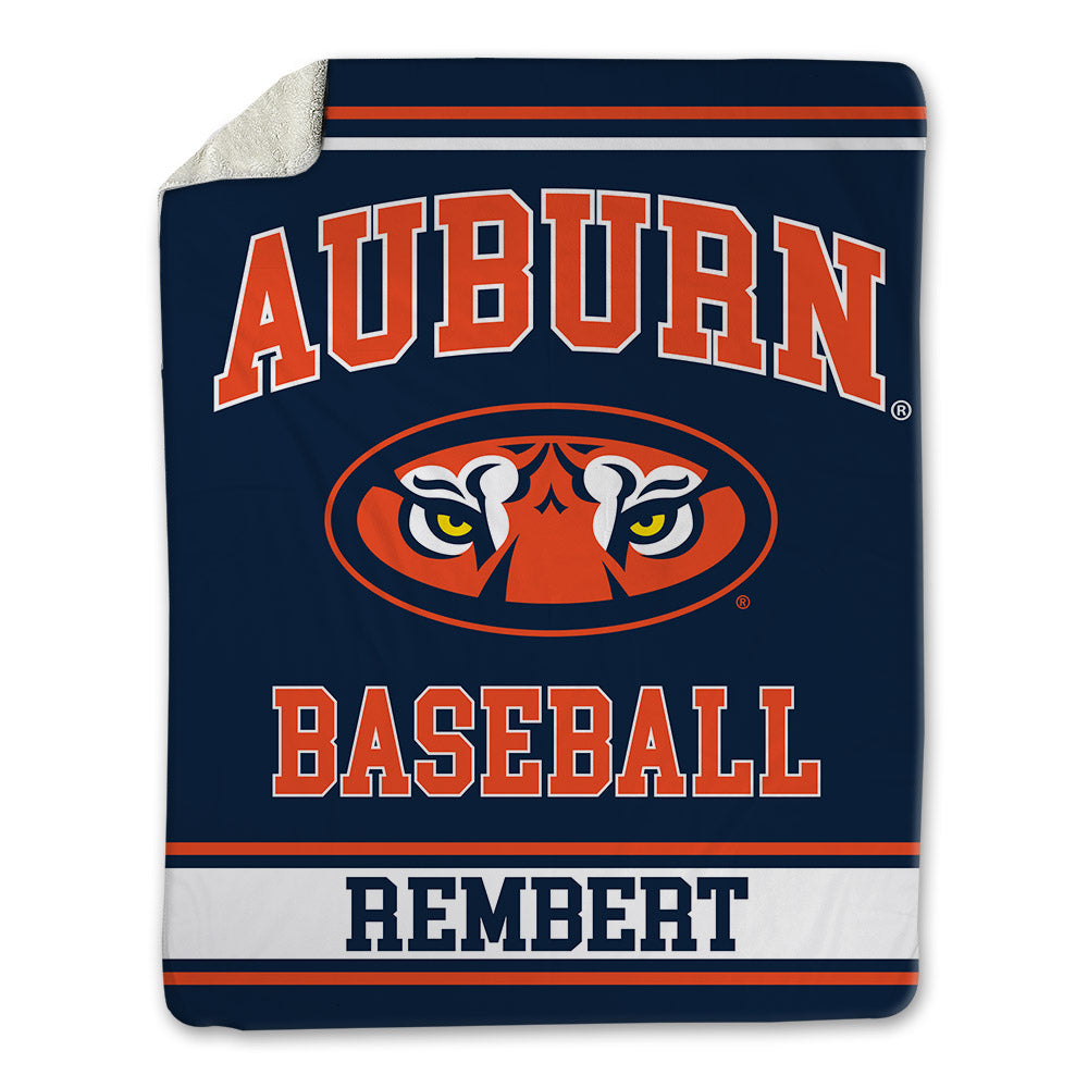 Auburn - NCAA Baseball : Chris Rembert - Blanket-0