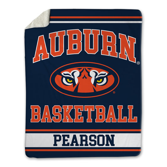 Auburn - NCAA Men's Basketball : Bradley Pearson - Blanket-0