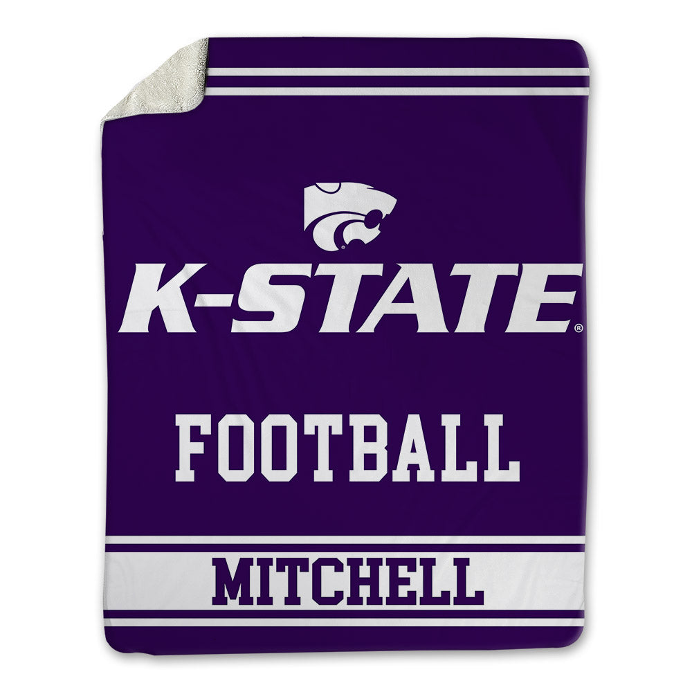 Kansas State - NCAA Football : Dominic Mitchell - Blanket-0