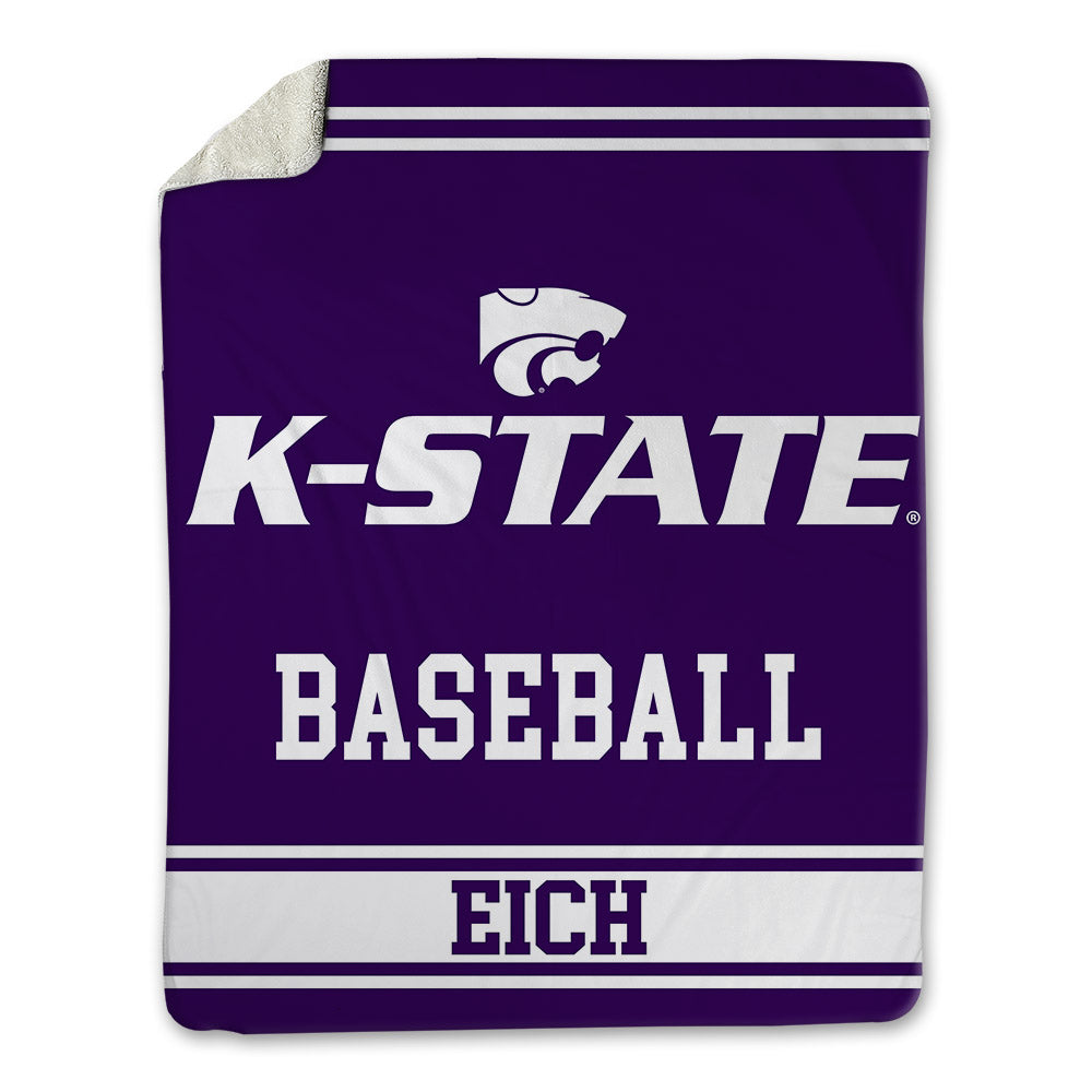 Kansas State - NCAA Baseball : Billy Eich - Blanket-0