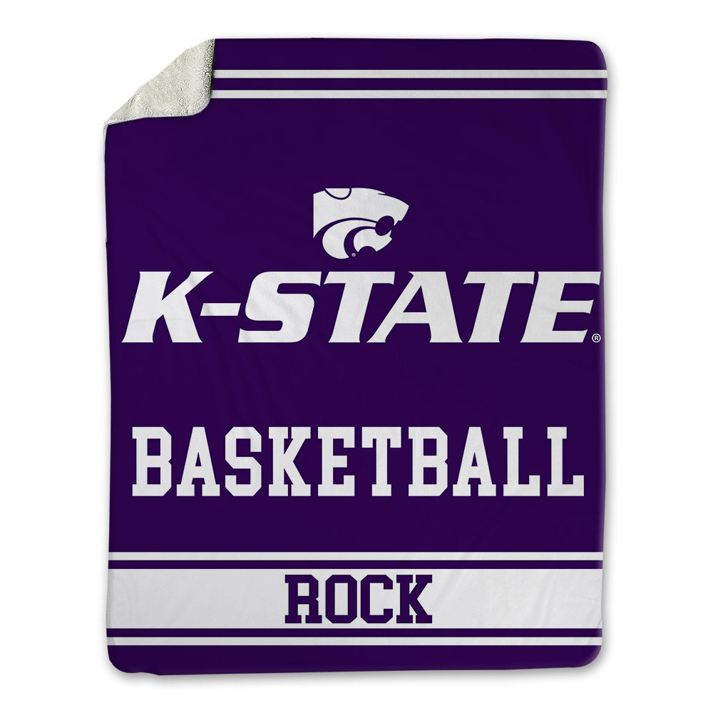 Kansas State - NCAA Men's Basketball : Jeffrey Rock - Blanket-0