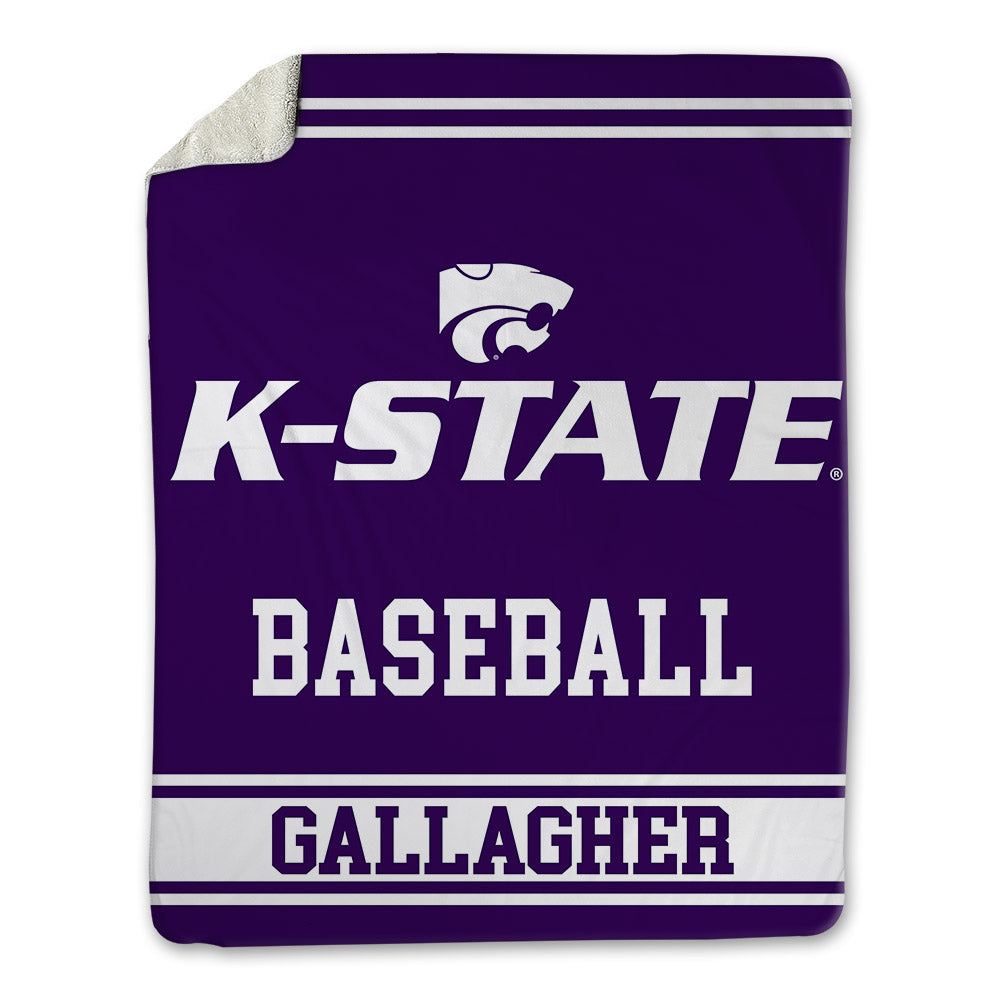 Kansas State - NCAA Baseball : Grant Gallagher - Blanket-0