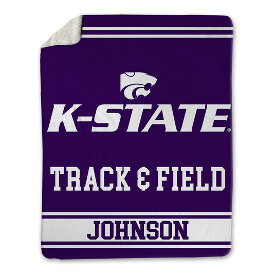 Kansas State - NCAA Women's Track & Field : O'shalia Johnson - Blanket-0