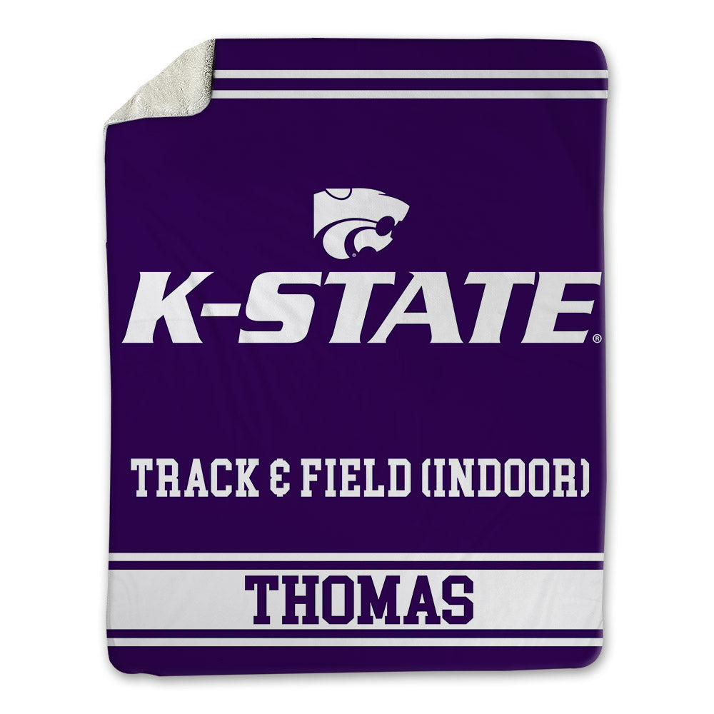 Kansas State - NCAA Women's Track & Field : Tesia Thomas - Blanket-0