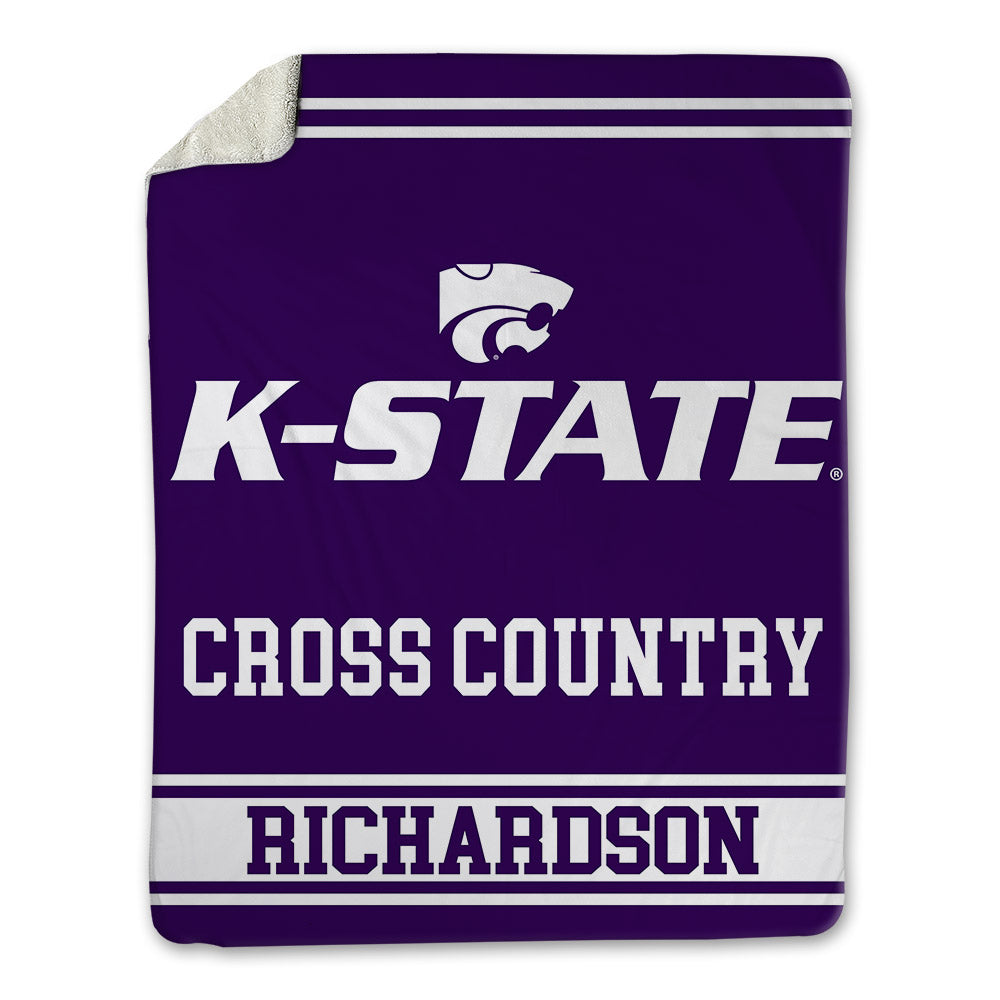 Kansas State - NCAA Men's Cross Country : Devon Richardson - Blanket-0