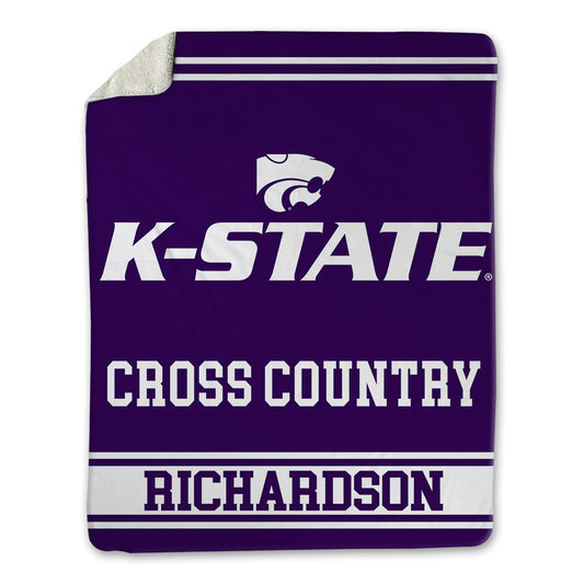 Kansas State - NCAA Men's Cross Country : Devon Richardson - Blanket-0