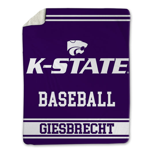 Kansas State - NCAA Baseball : Ethan Giesbrecht - Blanket-0