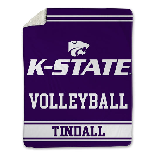 Kansas State - NCAA Women's Volleyball : Tatum Tindall - Blanket-0