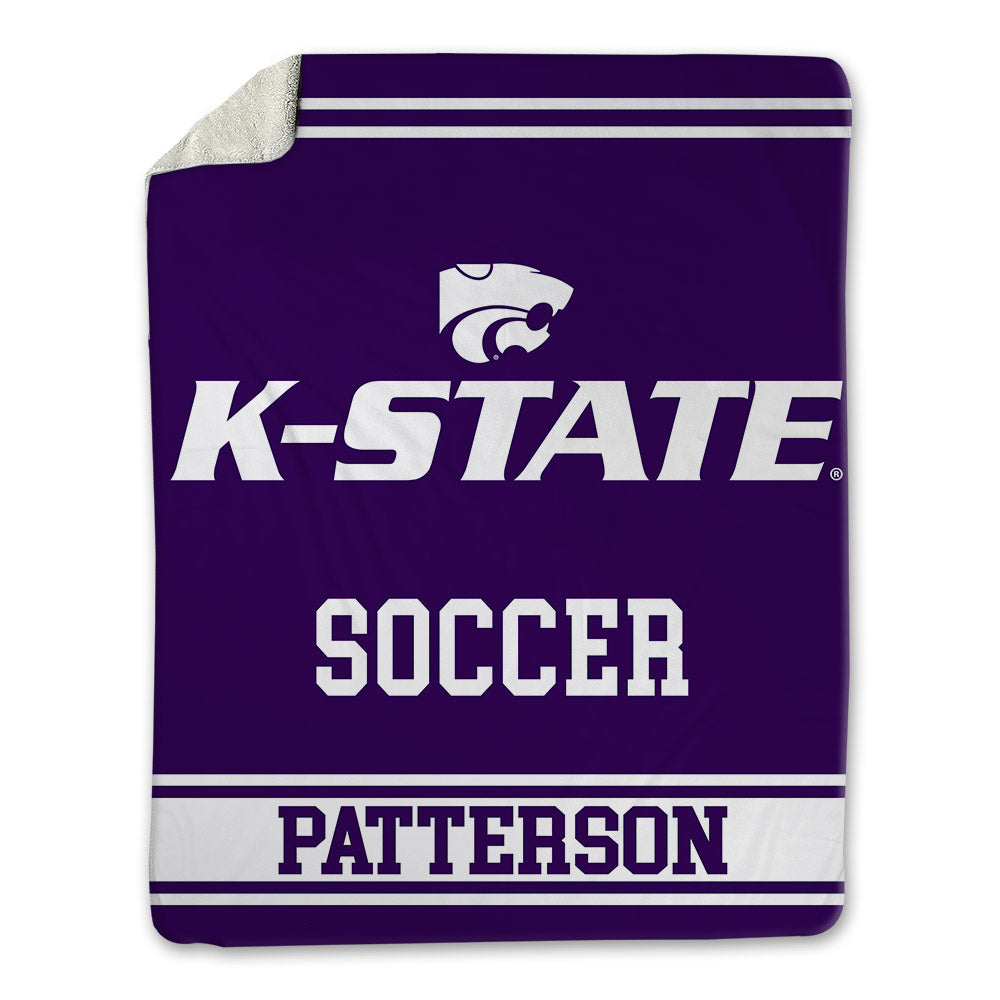 Kansas State - NCAA Women's Soccer : Ava Patterson - Blanket-0