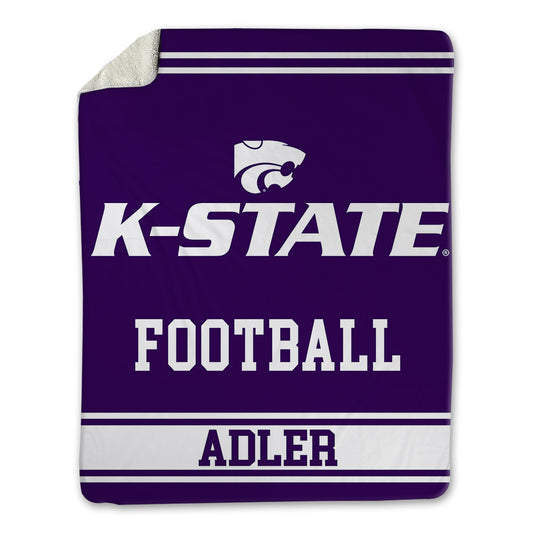 Kansas State - NCAA Football : Jason Adler - Blanket-0