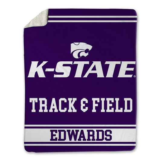 Kansas State - NCAA Women's Track & Field : Jourdin Edwards - Blanket-0