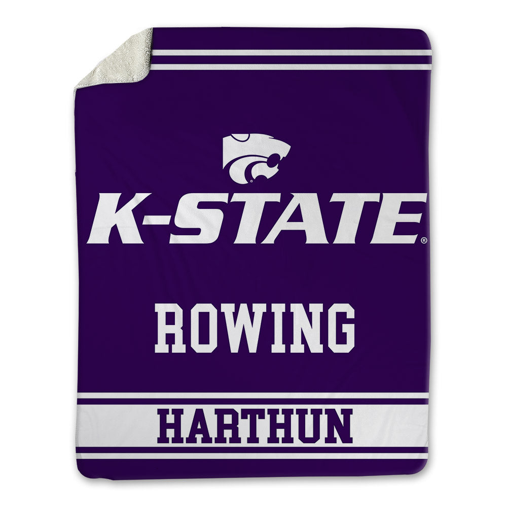 Kansas State - NCAA Women's Rowing : Taylin Harthun - Blanket-0
