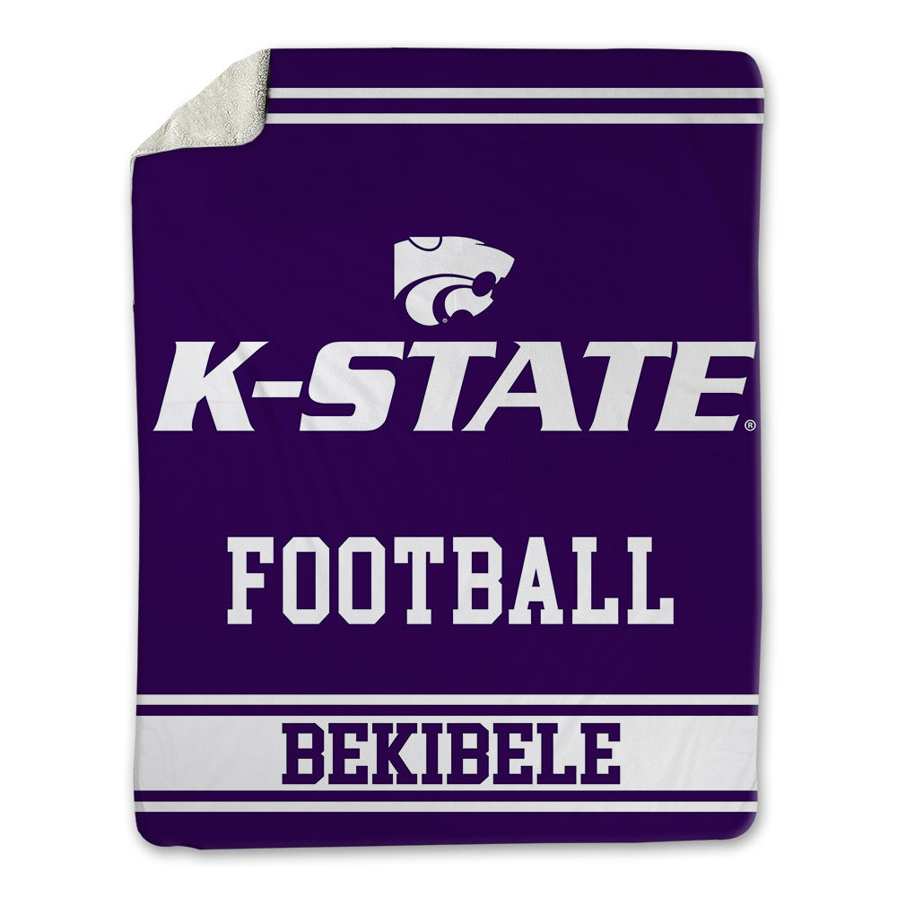 Kansas State - NCAA Football : Adrian Bekibele - Blanket-0