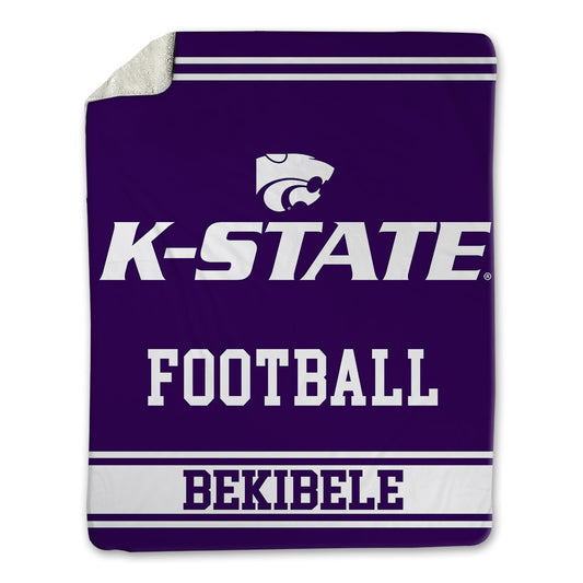 Kansas State - NCAA Football : Adrian Bekibele - Blanket-0
