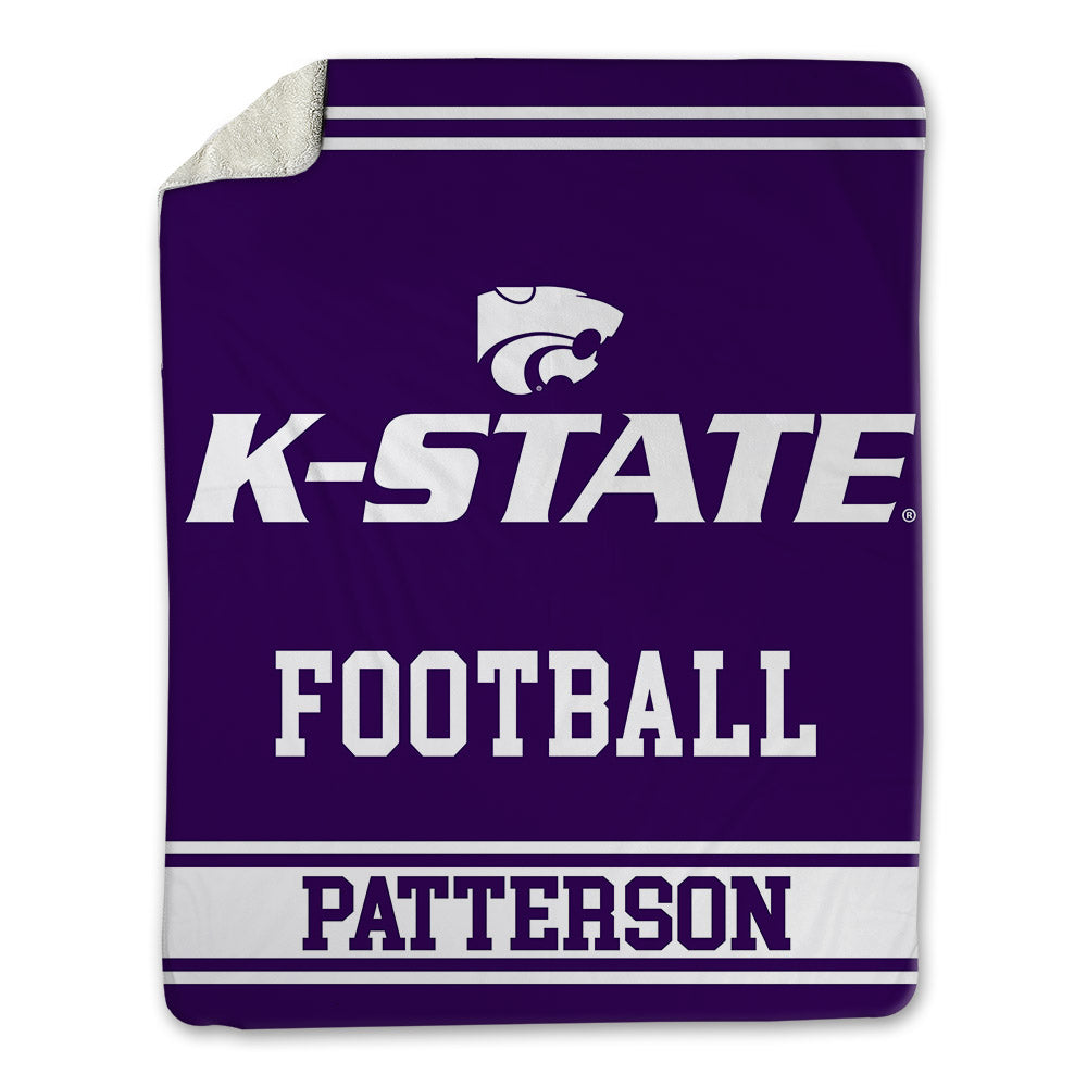 Kansas State - NCAA Football : Kaleb Patterson - Blanket-0