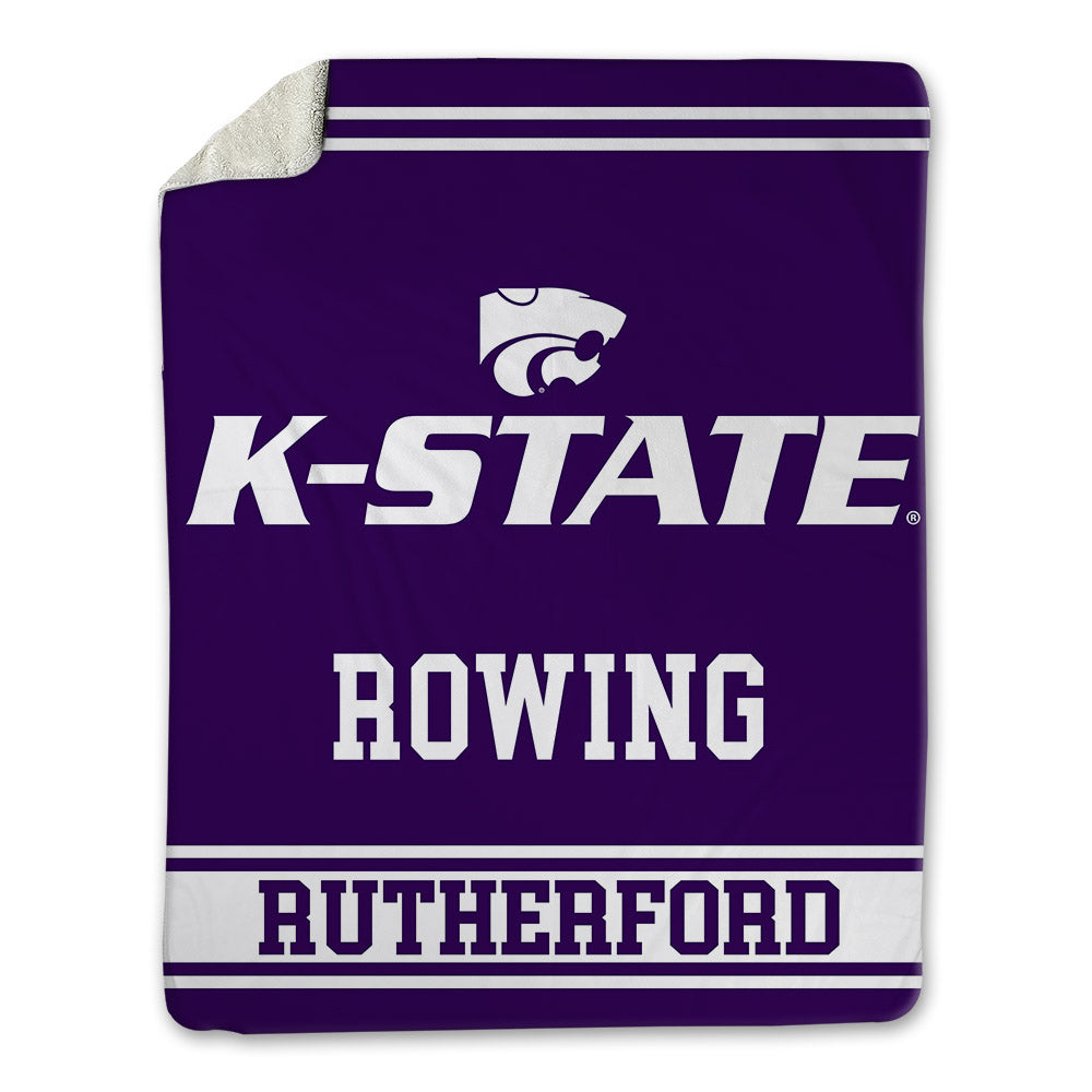 Kansas State - NCAA Women's Rowing : Alexis Rutherford - Blanket-0