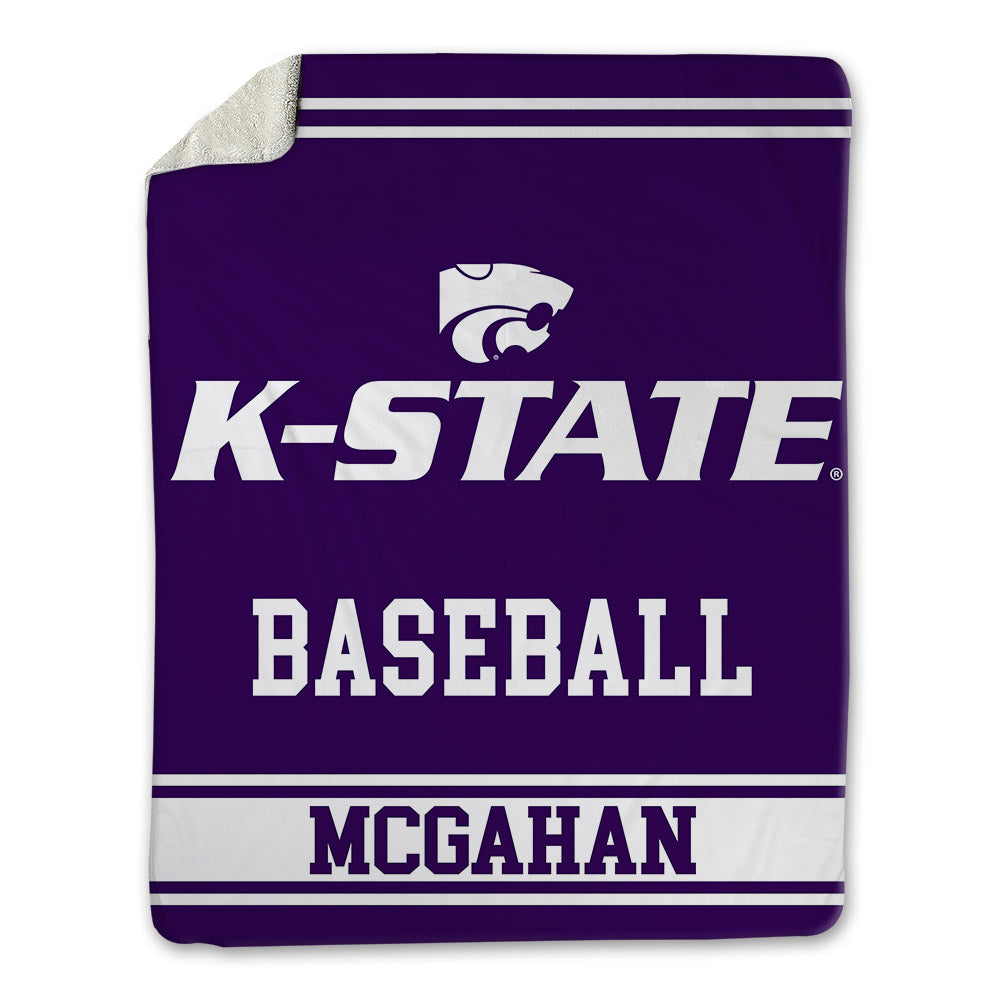 Kansas State - NCAA Baseball : Shea McGahan - Blanket-0