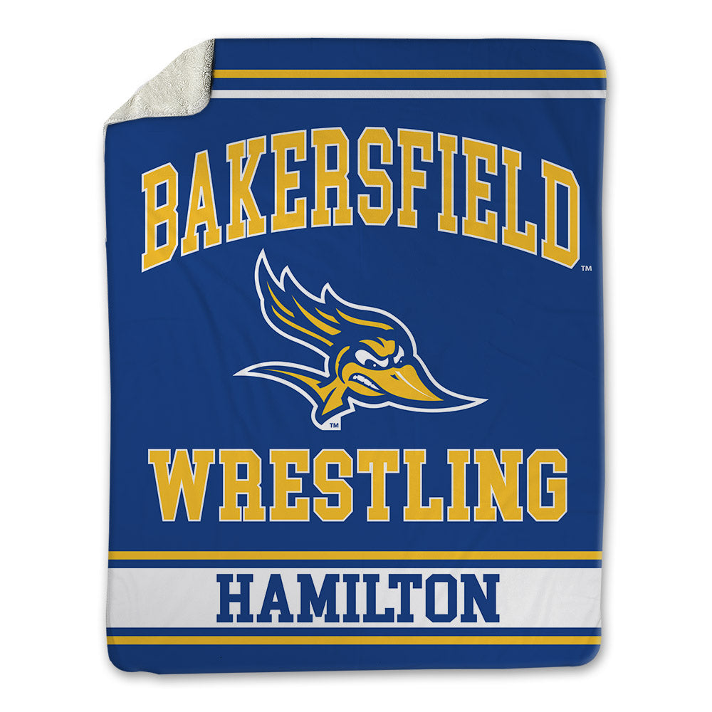 CSU Bakersfield - NCAA Wrestling : Jaxon Hamilton - Blanket-0