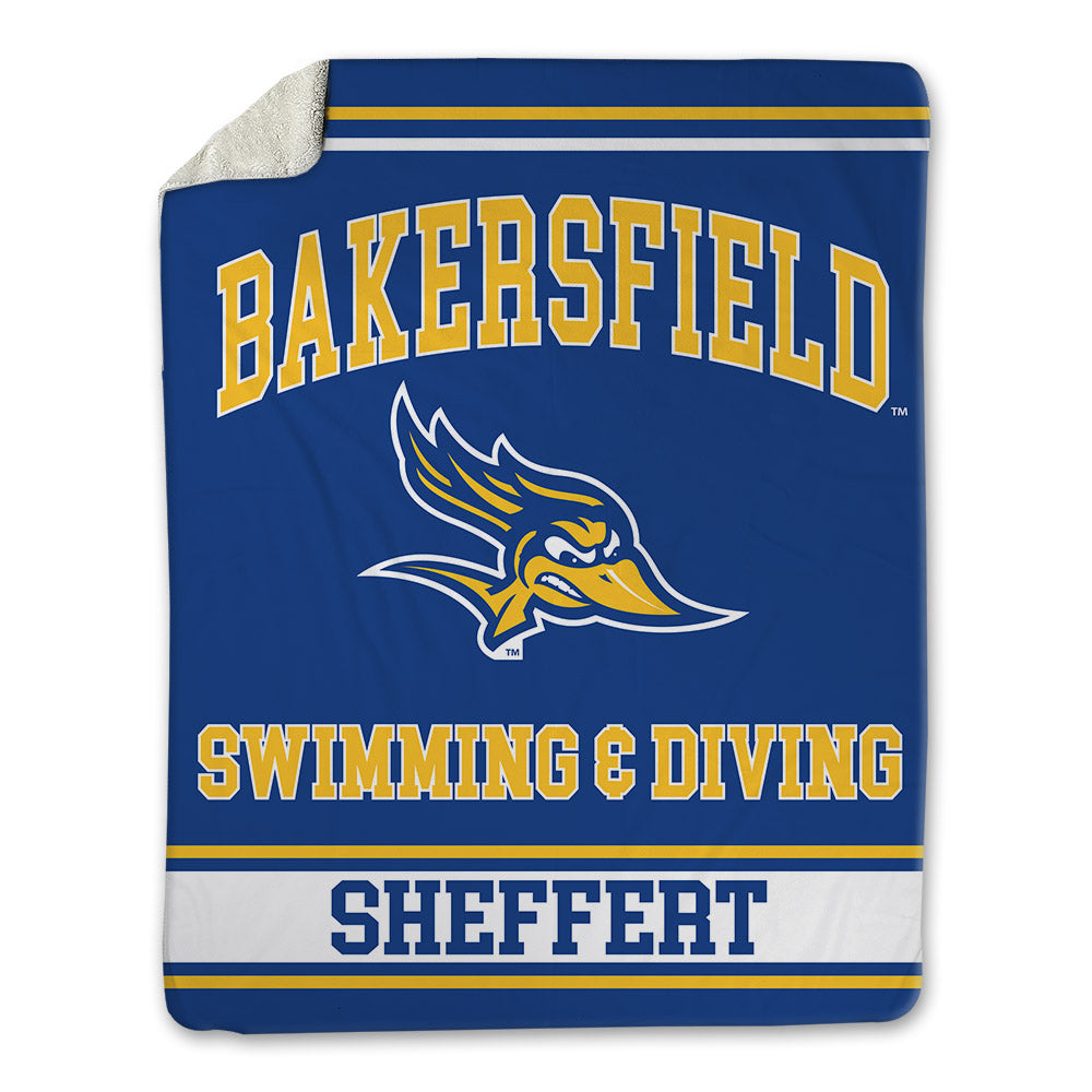 CSU Bakersfield - NCAA Men's Swimming & Diving : Tanner Sheffert - Blanket-0