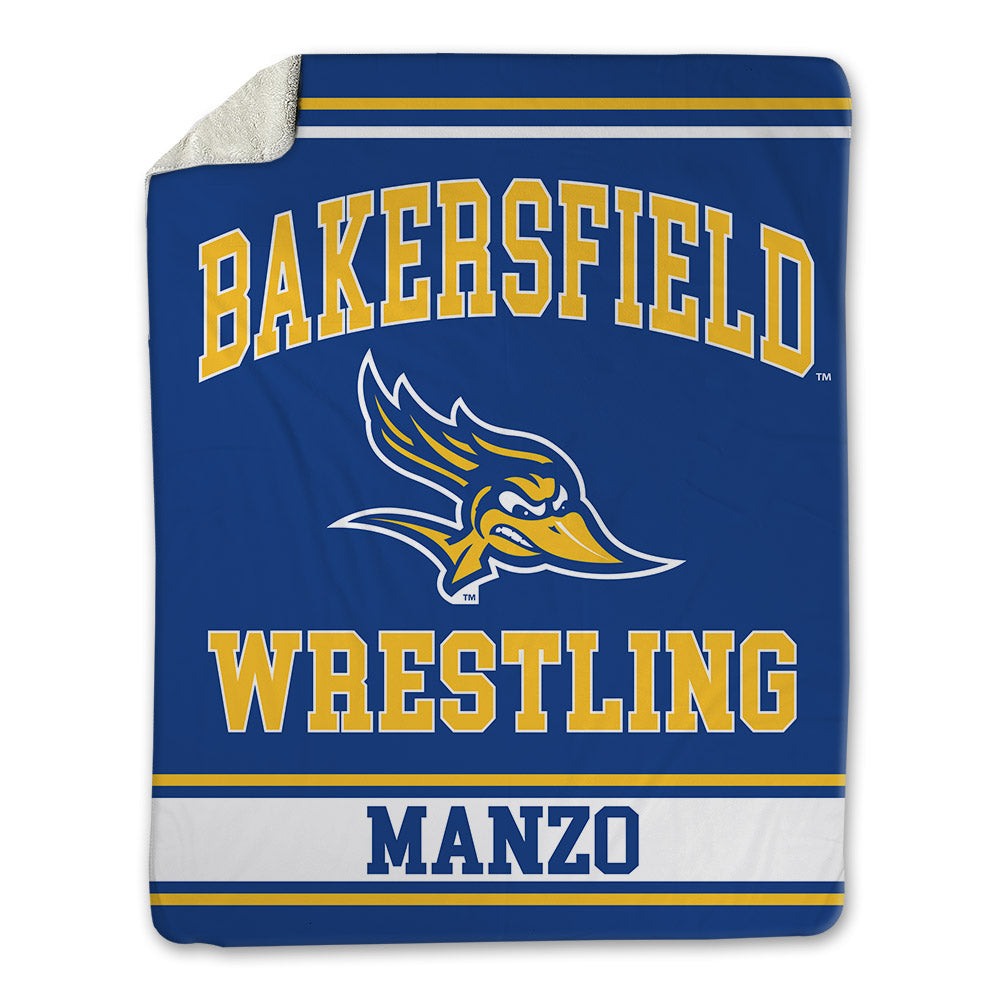CSU Bakersfield - NCAA Wrestling : Evan Manzo - Blanket-0