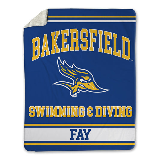 CSU Bakersfield - NCAA Women's Swimming & Diving : Izzy Fay - Blanket-0