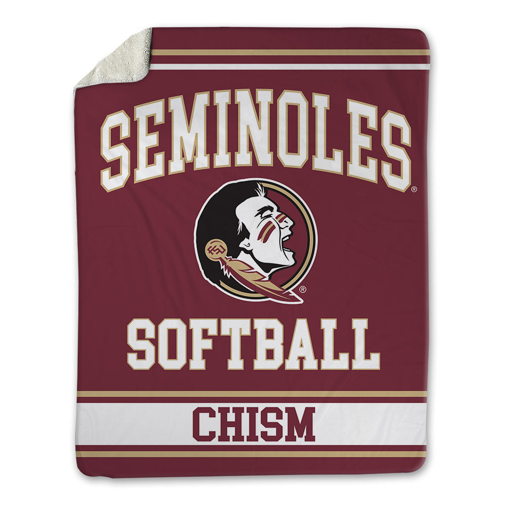 FSU - NCAA Softball : Harlie Chism - Blanket-0