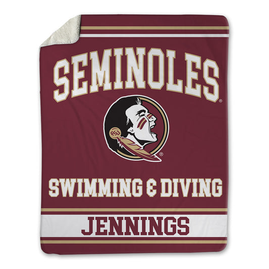 FSU - NCAA Women's Swimming & Diving : Eden Jennings - Blanket-0