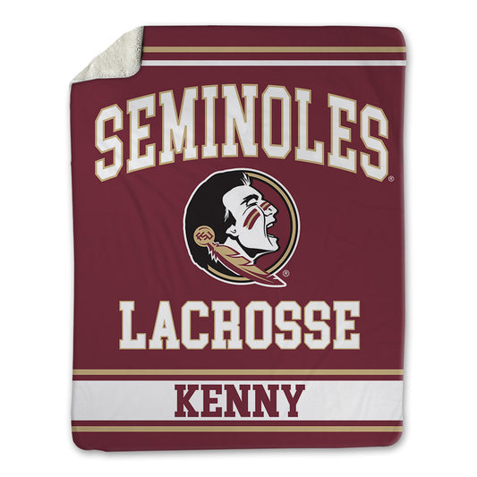 FSU - NCAA Women's Lacrosse : Megan Kenny - Blanket-0