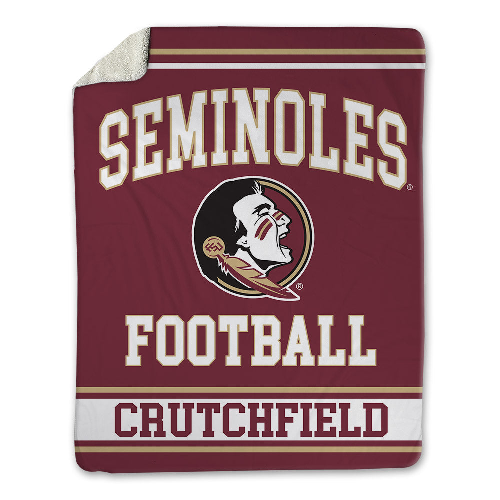 FSU - NCAA Football : Jordan Crutchfield - Blanket-0