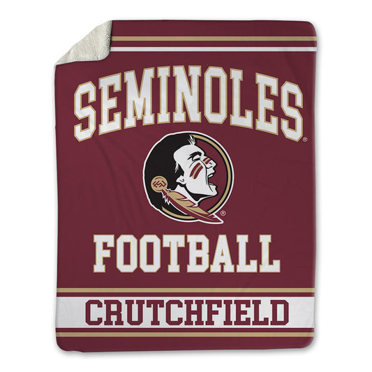 FSU - NCAA Football : Jordan Crutchfield - Blanket-0