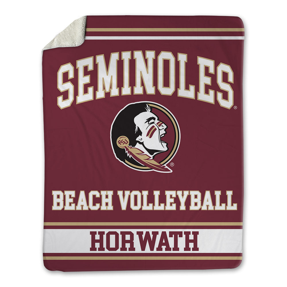 FSU - NCAA Beach Volleyball : Jess Horwath - Blanket-0