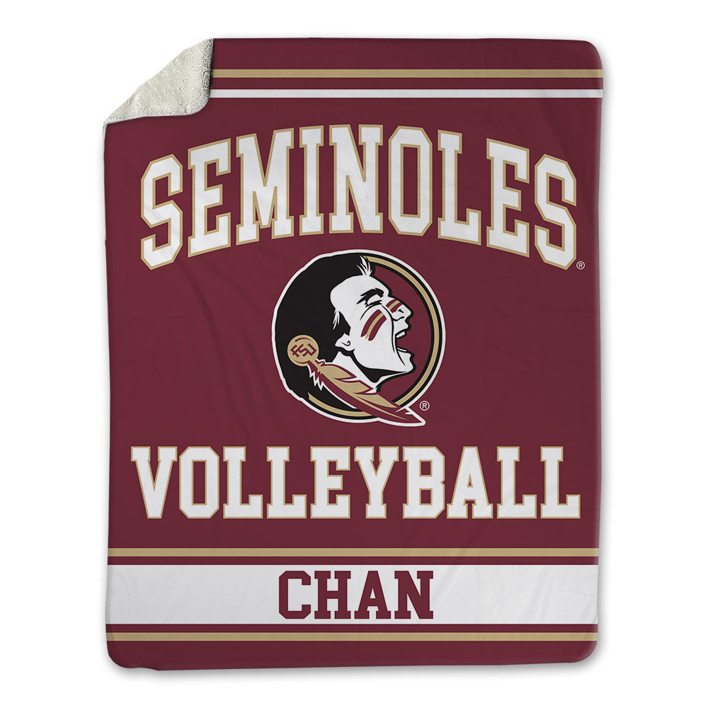 FSU - NCAA Women's Volleyball : Maile Chan - Blanket-0