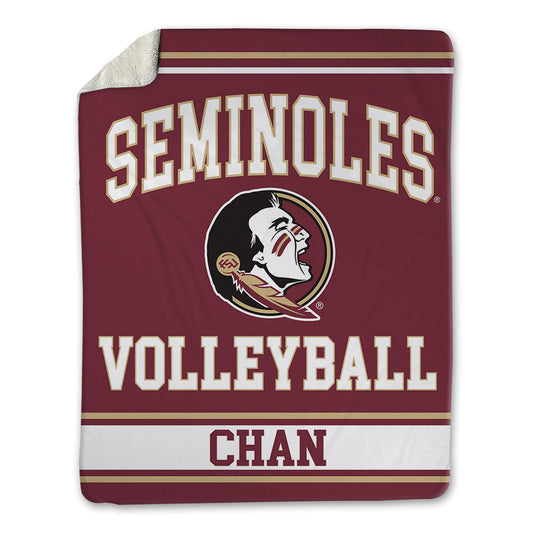 FSU - NCAA Women's Volleyball : Maile Chan - Blanket-0