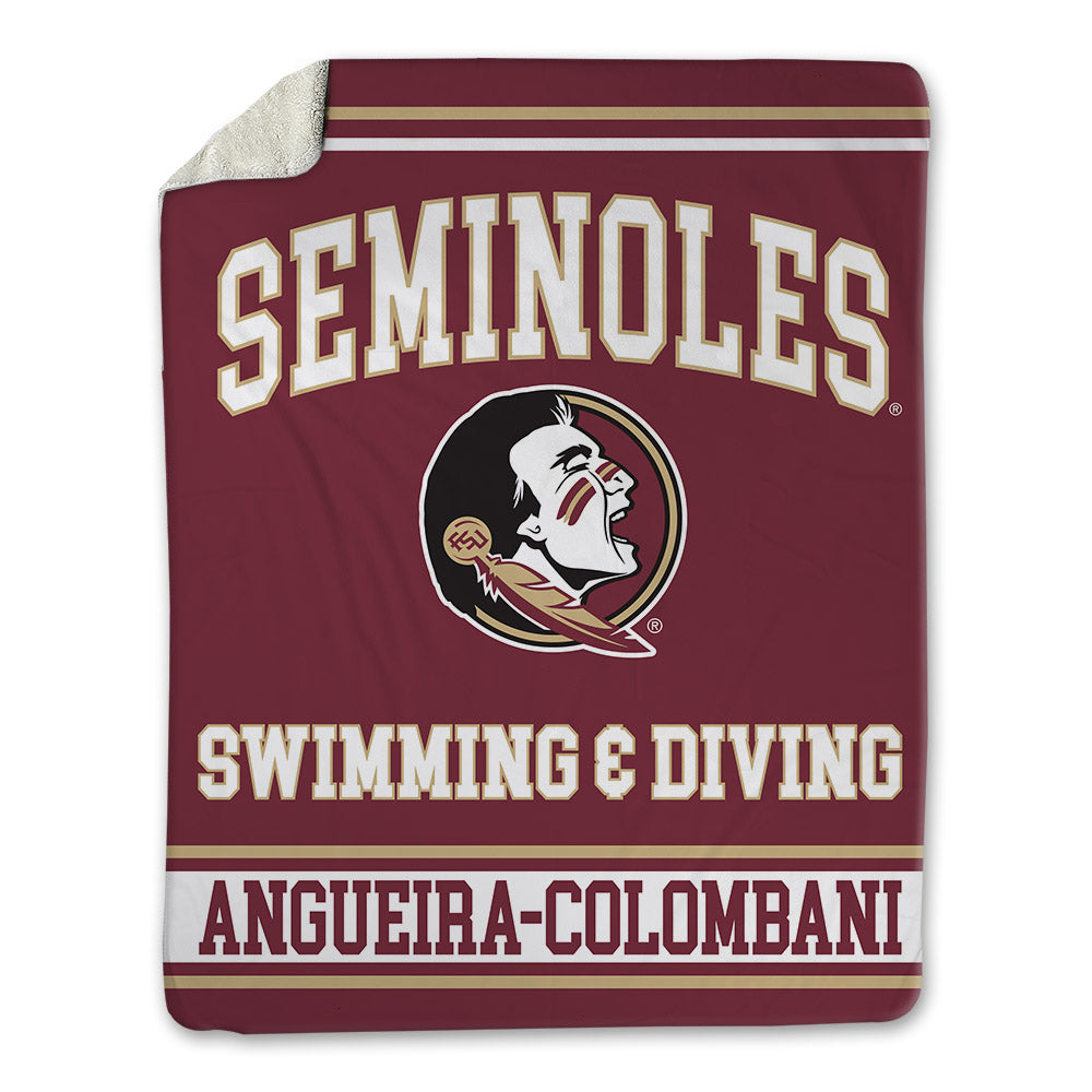 FSU - NCAA Women's Swimming & Diving : Alexandra Angueira-Colombani - Blanket-0