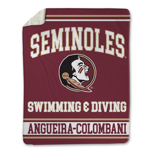 FSU - NCAA Women's Swimming & Diving : Alexandra Angueira-Colombani - Blanket-0