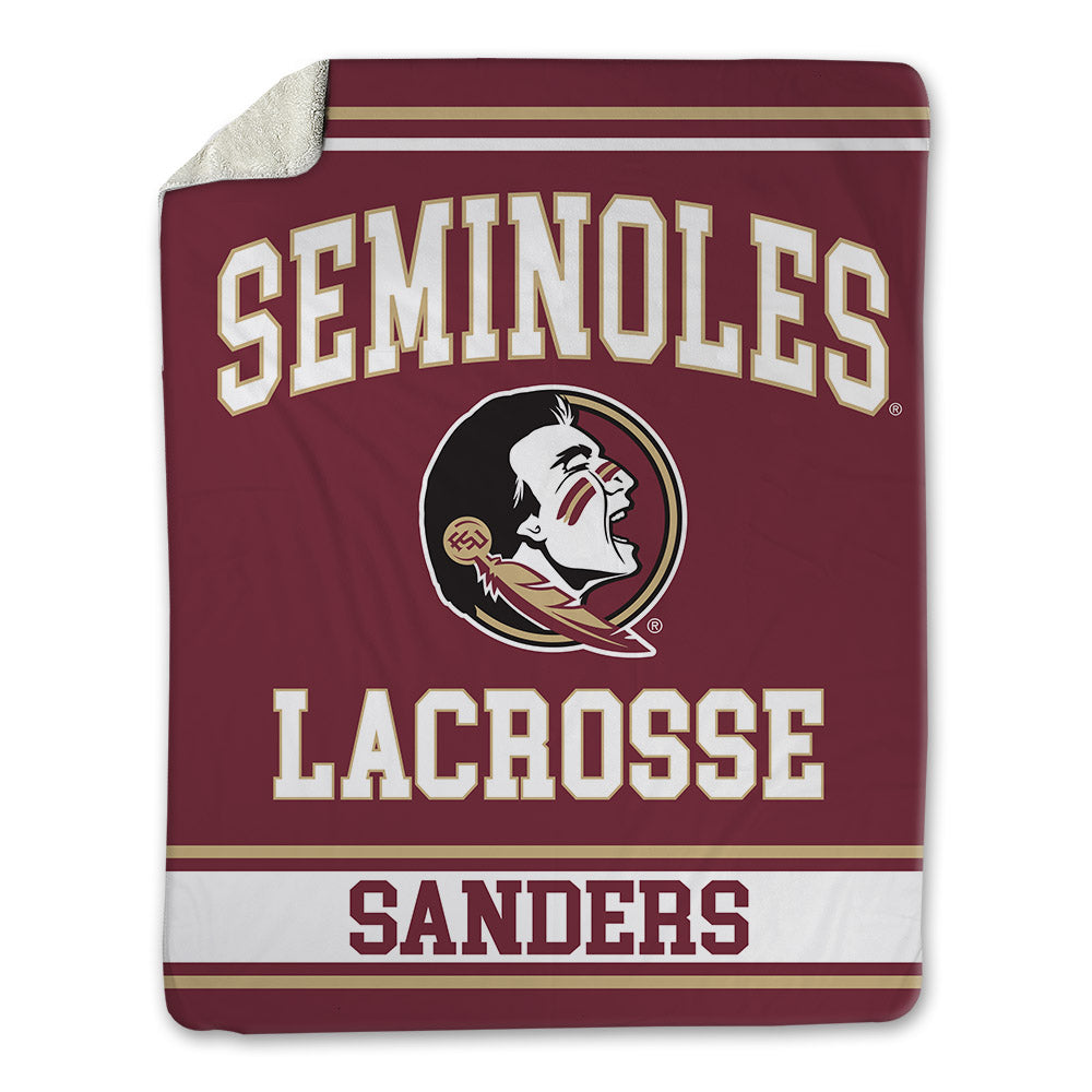 FSU - NCAA Women's Lacrosse : Marleigh Sanders - Blanket-0