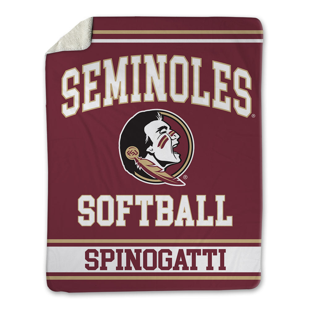 FSU - NCAA Softball : Danika Spinogatti - Blanket-0