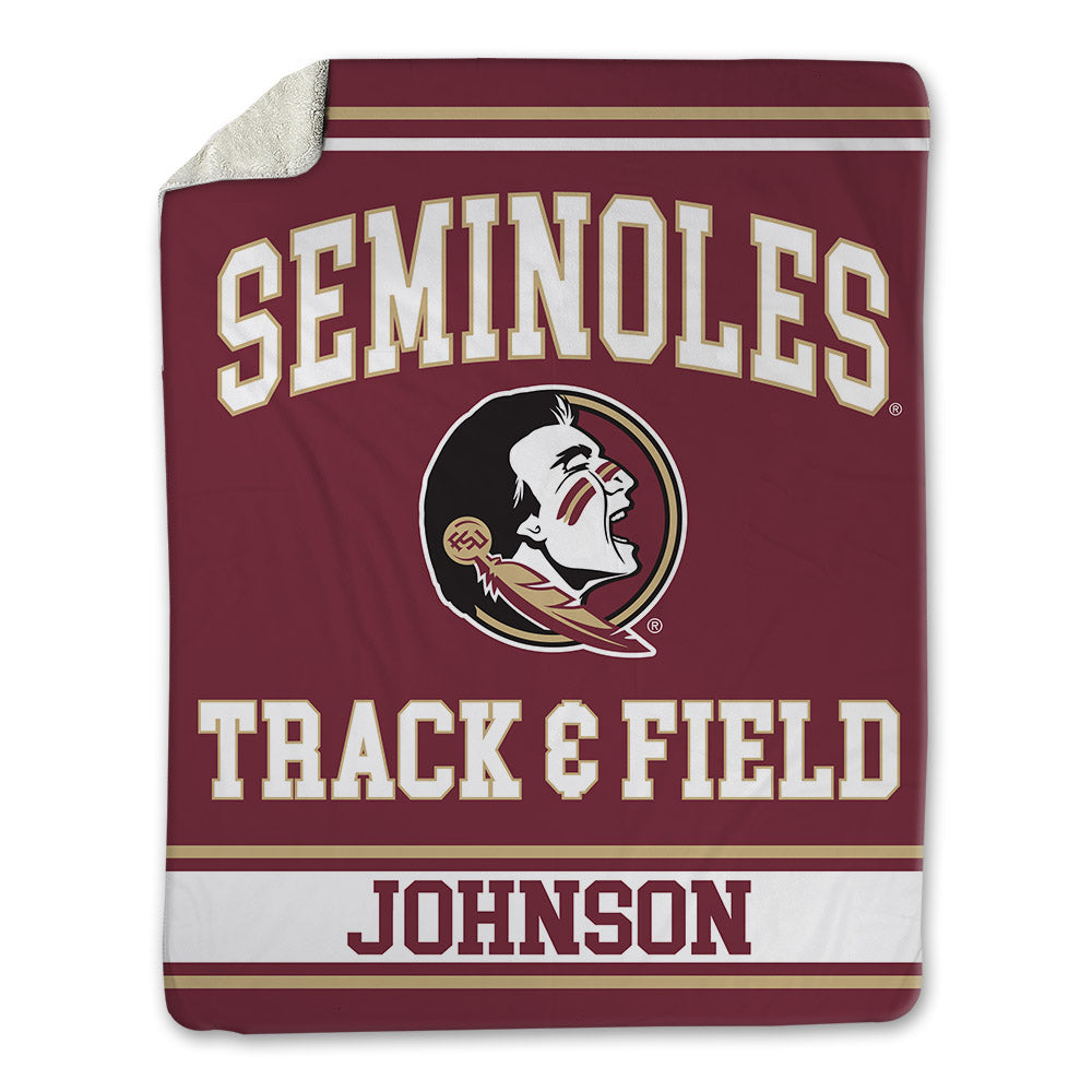 FSU - NCAA Men's Track & Field : Joshua Johnson - Blanket-0