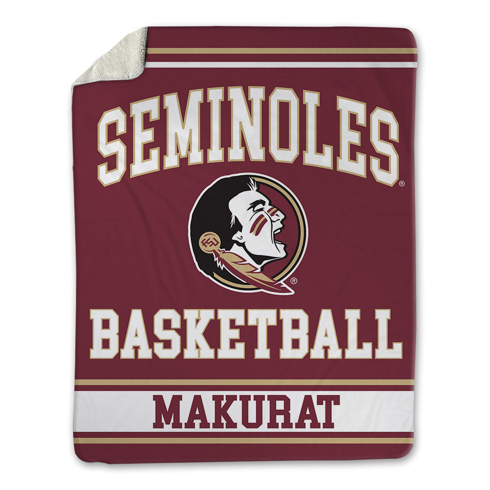 FSU - NCAA Women's Basketball : Agata Makurat - Blanket-0